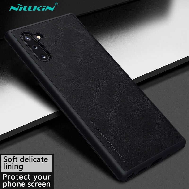 Bao Da Samsung Galaxy Note 10 Hiệu Nillkin Qin Chính Hãng được làm bằng da và nhựa cao cấp polycarbonate khá mỏng nhưng có độ bền cao, cực kỳ sang trọng khi gắn cho chiếc điện thoại của bạn.